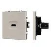 ARL NOBE Розетка HDMI софт-тач кашемир SCT-MHD1-SFPL-CA (Arlight, -)