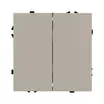 ARL NOBE Выключатель проходной 2 кл софт-тач кашемир SWT-MKP2-SFPL-CA (250V, 10A) (Arlight, -)