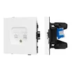 Механизм компьютерной розетки двойной SCT-TENDO-MPC2-PL-WH (RJ-45, CAT6) (Arlight, Белый)