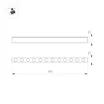 Светильник MAG-DOTS-25-L400-12W Day4000 (WH, 30 deg, 24V) (Arlight, IP20 Металл, 5 лет)