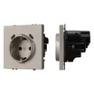 Механизм розетки с USB зарядкой SCT-NOBE-MUCC-SFPL-CA (230V, 16A) (Arlight, -)