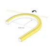 Светодиодная лента герметичная MOONLIGHT-TOP-U-A156-13x12mm 24V Warm2200 (11 W/m, IP67, 5m, wire x2) (Arlight, Вывод боковой, 3 года)