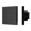 INTELLIGENT ARLIGHT Кнопочная панель SMART-DMX512-801-22-8G-8SC-DIM-IN Black (230V, 2.4G) (IARL, IP20 Пластик, 5 лет)