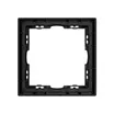 Рамка пластиковая FRM-NOBE-SFPL-1-BK (Arlight, Черный оникс)