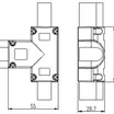 Соединитель тройной ARL-CLEAR-U15-2x90 (26x15mm) (Arlight, Металл)