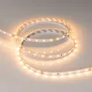 Светодиодная лента RT-A60-8mm 24V Warm2700 CRI98 (4.8 W/m, IP20, 2835, 5m) (Arlight, 4.8 Вт/м, IP20)