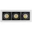 Светильник CL-KARDAN-S260x102-3x9W Warm (WH-BK, 38 deg) (Arlight, IP20 Металл, 3 года)