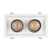 Светильник LTD-PULL-S110x210-2x10W Day4000 (WH, 24 deg, 230V) (Arlight, IP20 Металл, 5 лет)