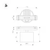 Светильник MAG-VIBE-RONDO-R90-10W Warm3000 (BK, 110 deg, 48V) (Arlight, IP20 Металл, 5 лет)