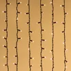 Светодиодная гирлянда ARD-CURTAIN-PRO-2000x3000-BLACK-760LED-STD WARM (230V, 70W) (Ardecoled, IP65)