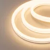 Светодиодная лента герметичная MOONLIGHT-SIDE-X336-12x24mm 230V Warm3000 (11 W/m, IP65, 50m, wire x1) (Arlight, Грибовидная форма)