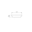 Экран SL-BEVEL-H12-F13-2000 OPAL (Arlight, Пластик)