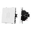 Механизм выключателя двухклавишный непроходной LED SWT-NOBE-MK02-SFPL-L-WH (230V, 10A) (Arlight, -)