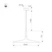 Светильник SP-FIORE-R400-13W Day4000 (WH, 120 deg, 230V) (Arlight, IP20 Металл, 3 года)