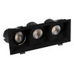 Светильник MS-FLOW-BUILT-S230x85-3x6W Warm3000 (BK, 55 deg, 230V) (Arlight, IP20 Металл, 5 лет)