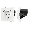 Механизм розетки с USB зарядкой SCT-TENDO-MUAC-SFPL-WH (230V, 16A) (Arlight, Матовый белый)