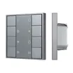 INTELLIGENT ARLIGHT Кнопочная панель DALI-201-23-1G-2SC-RGBW-DT8-IN Silver (BUS, Frame) (IARL, IP20 Металл, 3 года)