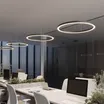 Светильник SP-CIRCLE-HANG-O3535-D500-28W Warm3000 (RAL9005, 120 deg, 230V) IP40 LED (Arlight, Алюминий)