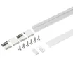 Профиль с экраном SL-SLIM-H7-2000 ANOD+OPAL (Arlight, Алюминий)
