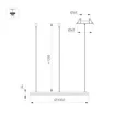 Светильник SP-DIAMOND-R1050-60W Warm3000 (BK, 45 deg, 230V, TRIAC) (Arlight, IP20 Металл, 5 лет)
