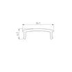 Экран ARH-DECORE-S12 Flat Clear (Arlight, Пластик)