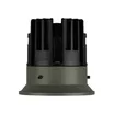 Светильник безрамочный DL-INTRAL-R63-8W Warm3000 (Серо-зеленый RAL7009, 50 deg, 230V) (Arlight, IP20 Металл, 5 лет)
