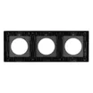 Рамка стеклянная FRM-GLARE-GC-3-BK (Arlight, -)