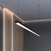 Профиль с экраном LINE-D-3734-2000 TETRA BLACK+OPAL (Arlight, Алюминий)