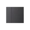 INTELLIGENT ARLIGHT Накладка панели KNX-23-2G-SUF Dark Grey (Backlight) (IARL, IP20 Металл, 2 года)