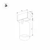 Светильник MAG-SPOT-45-R85-3W Warm3000 (WH, 20 deg, 24V) (Arlight, IP20 Металл, 3 года)