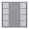INTELLIGENT ARLIGHT Панель KNX-223-8-GREY (BUS) (IARL, IP20 Металл, 3 года)