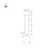 Светильник SP-BEADS-HANG-U-R130-10W Warm3000 (BK, 275 deg, 230V) (Arlight, IP20 Металл, 5 лет)