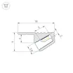 Профиль SL-MINI-SHELF-H9-2000 ANOD OLIVE GREY (Arlight, Алюминий)