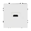 Механизм HDMI розетки SCT-NOBE-MHD1-SFPL-WH (Arlight, Белый кварц)