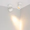 Светильник SP-POINT-SURFACE-R85-12W Warm3200-MIX (WH, 15 deg, 230V) (Arlight, IP20 Металл, 5 лет)