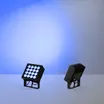 Прожектор KT-BLOCK-S220x220-50W RGBW-Day (Графит, 60 deg, 24V, DMX512) (Arlight, IP66 Металл, 3 года)