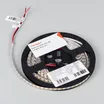 Светодиодная лента FC-A120-5mm 24V Warm2400-CX1 (10 W/m, IP20, 5m) (Arlight, резка 1 светодиод)
