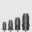 Светильник ALT-RAY-ZOOM-R89-25W Warm3000 (DG, 10-40 deg, 230V) (Arlight, IP67 Металл, 3 года)
