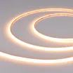 Светодиодная лента герметичная MICROLED-SEW-M320-3mm 24V Warm2400 (6 W/m, IP65, 5m) (Arlight, CRI>90)