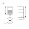Светильник LTD-GROUND-R65-6W Warm3000 (SL, 24 deg, 230V) (Arlight, IP67 Металл, 3 года)