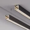 Профиль с экраном SL-LINE-3535-2500 BLACK+OPAL (Arlight, Алюминий)