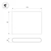 Светильник настенный SP-FLAT-S175x90-2x5W Day4000-MIX (Черный, 75 deg, 230V) (Arlight, IP65 Металл, 3 года)