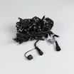 Светодиодная гирлянда ARD-STRING-PRO-10000-BLACK-100LED-FLASH WARM (230V, 7W) (Ardecoled, IP65)