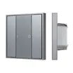 INTELLIGENT ARLIGHT Кнопочная панель DALI-201-23-1G-DIM-DT6-IN Silver (BUS, Frame) (IARL, IP20 Металл, 3 года)