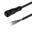 Коннектор питания ARL-WAVE-1010-RGB-CON-POWER-FEMALE-BLK (Arlight, IP67 Пластик, 3 года)