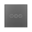 Выключатель сенсорный SWT-OMALI-S03-ZB-GR (250V, 10A, Zigbee) (Arlight, Стекло)