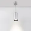 Светильник подвесной SP-POLO-R85-2-15W Day White 40deg (Silver, Black Ring) (Arlight, IP20 Металл, 3 года)