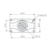 Модуль герметичный ARL-ORION-S45-12V White 15x55 deg (3535, 1 LED) (Arlight, Закрытый)