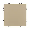 ARL NOBE Выключатель звонковый 1 кл софт-тач золотой песок SWT-MKR1-SFPL-GD (250V, 10A) (Arlight, -)
