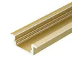 Профиль LINE-2308-F-2000 ANOD GOLD (Arlight, Алюминий)